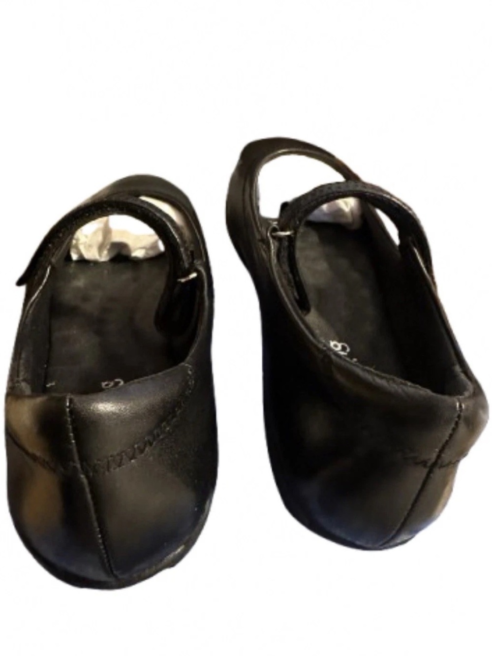 Walking Cradles Black Mary Jane Shoes 8.5 NARROW - Picture 5 of 6